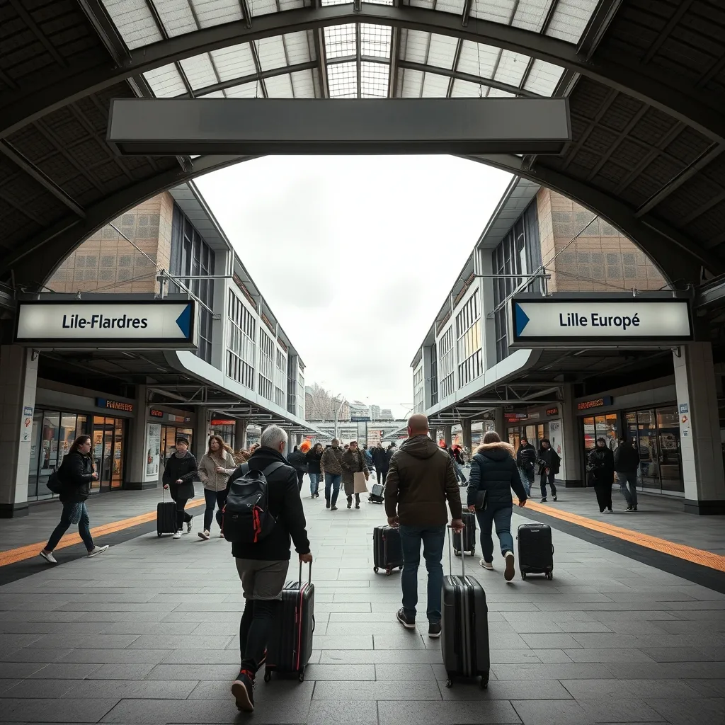 Lille Flandres Lille Europe : accès 2026